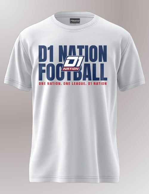 D1 Nation Football T-Shirt Adult Unisex classic tee