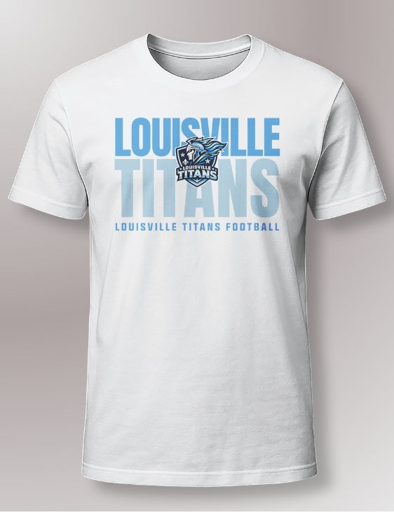 Louisville Titans Bold Football Tee Youth Unisex-thumbmail-2