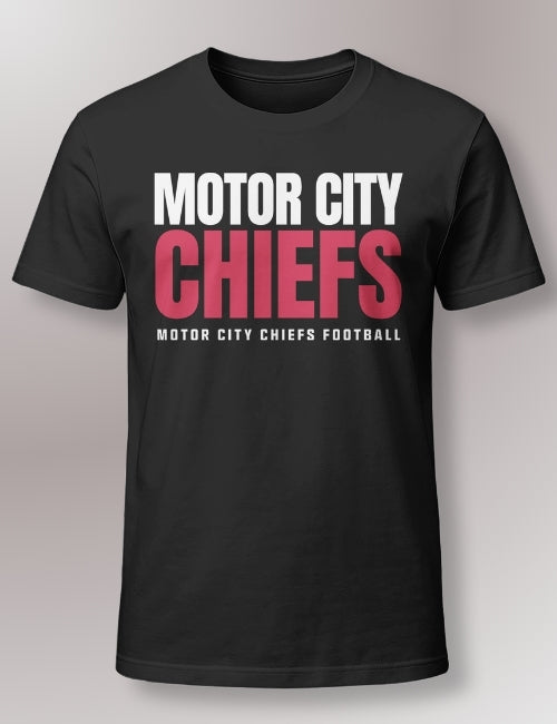Motor City Chiefs Bold Football Unisex Classic Tee