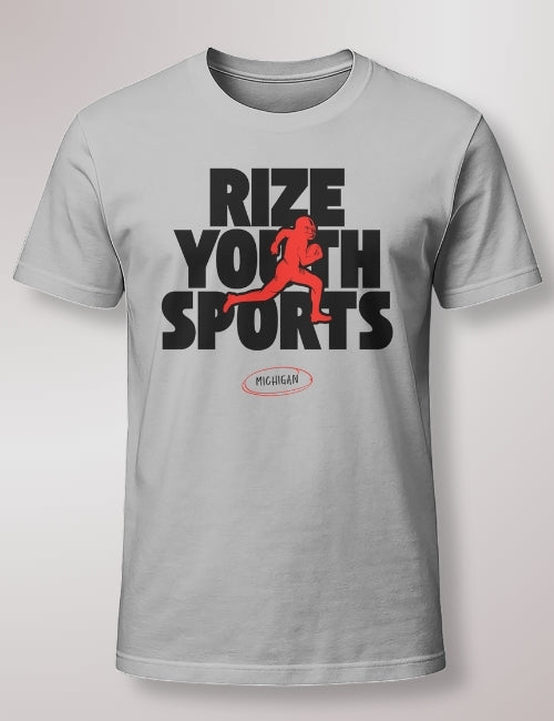 RIZE Youth Sports Football Player Youth Unisex classic tee