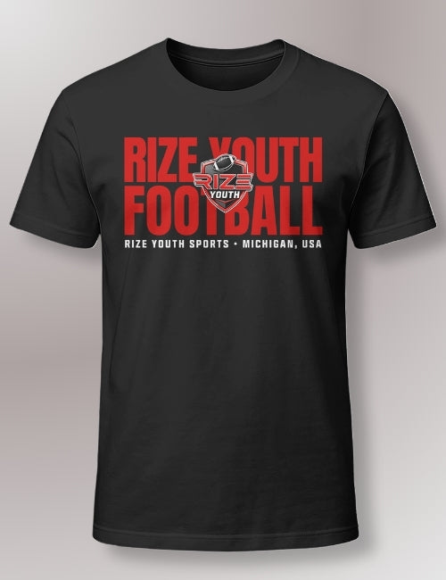 RIZE Youth Bold Football Classic Tee